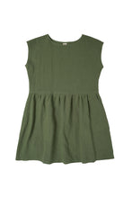 Load image into Gallery viewer, Garden Dress - Boreal Green Linen