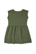 Load image into Gallery viewer, Garden Dress - Boreal Green Linen