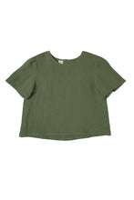 Load image into Gallery viewer, Morning Tee - Boreal Green Linen