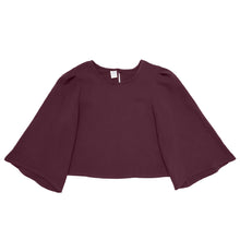 Load image into Gallery viewer, Bell Sleeve Top - Mulberry