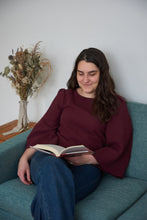 Load image into Gallery viewer, Bell Sleeve Top - Mulberry
