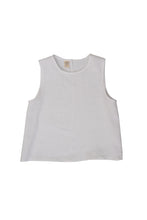 Load image into Gallery viewer, High Neck Tank - White Linen