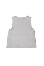 Load image into Gallery viewer, High Neck Tank - White Linen