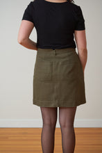 Load image into Gallery viewer, Weekend Skirt - Olive Canvas