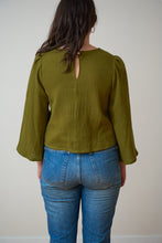 Load image into Gallery viewer, Bell Sleeve Top - Moss