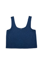 Load image into Gallery viewer, Scoop Neck Tank - Denim