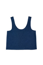 Load image into Gallery viewer, Scoop Neck Tank - Denim