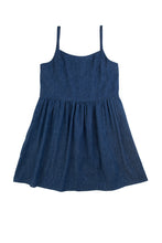 Load image into Gallery viewer, Denim Gathered Dress