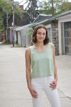 Load image into Gallery viewer, Scoop Neck Tank - Seafoam