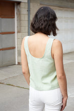 Load image into Gallery viewer, Scoop Neck Tank - Seafoam