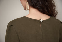 Load image into Gallery viewer, Bell Sleeve Top - Seaweed Dreams