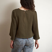 Load image into Gallery viewer, Bell Sleeve Top - Seaweed Dreams