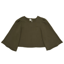 Load image into Gallery viewer, Bell Sleeve Top - Seaweed Dreams