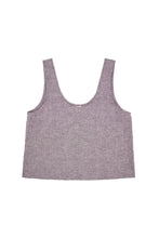 Load image into Gallery viewer, Scoop Neck Tank - Plum