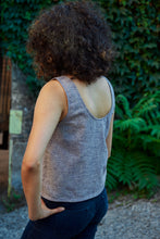 Load image into Gallery viewer, Scoop Neck Tank - Plum