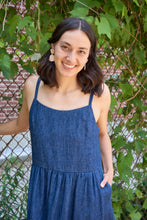 Load image into Gallery viewer, Denim Gathered Dress