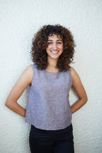 Load image into Gallery viewer, High Neck Tank - Plum