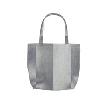 Load image into Gallery viewer, Everyday Tote - Navy/Natural Stripe
