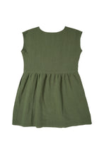 Load image into Gallery viewer, *PRE-ORDER* Garden Dress - Boreal Green Linen
