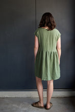 Load image into Gallery viewer, Garden Dress - Boreal Green Linen
