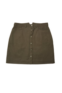 Weekend Skirt - Olive Canvas