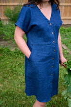 Load image into Gallery viewer, Shirt Dress - Denim
