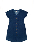 Load image into Gallery viewer, Shirt Dress - Denim
