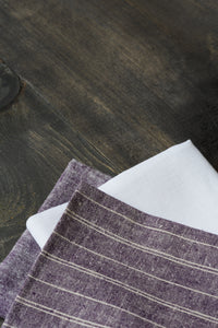 Cloth Napkins - White Linen