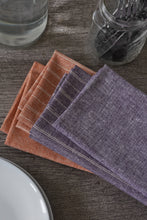 Load image into Gallery viewer, Cloth Napkins - Rust Stripes

