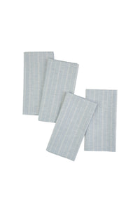 Cloth Napkins - Sky Stripes