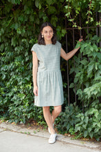 Load image into Gallery viewer, Garden Dress - Forest Stripe
