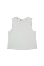 Load image into Gallery viewer, High Neck Tank - White Linen
