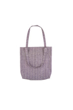 Load image into Gallery viewer, Everyday Tote - Plum Stripes
