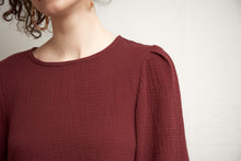 Load image into Gallery viewer, Bell Sleeve Top - Merlot
